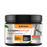 BR Health Colágeno com Cúrcuma – 30 Gomas laranja