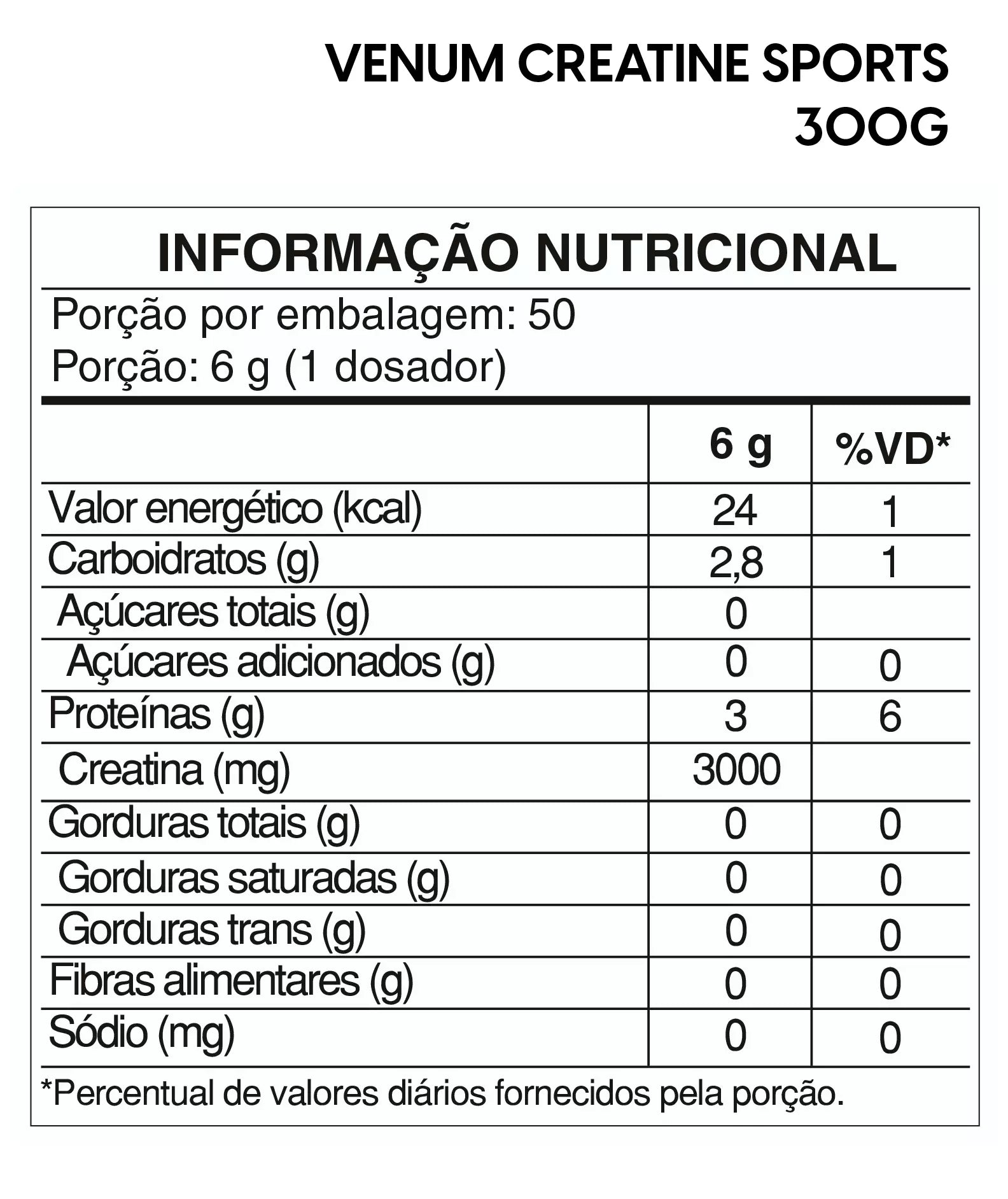 Venum Creatine Sports 300G